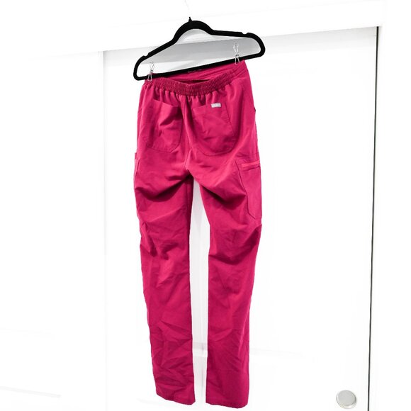 Figs Women's Pink Track Pants & Joggers - Picture 5 of 6